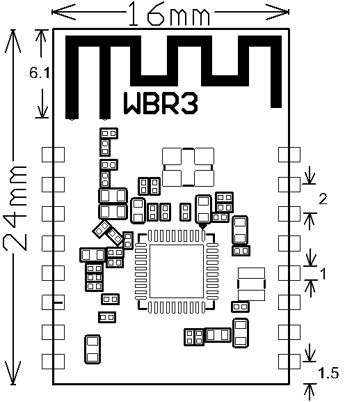 WBR3 模组规格书