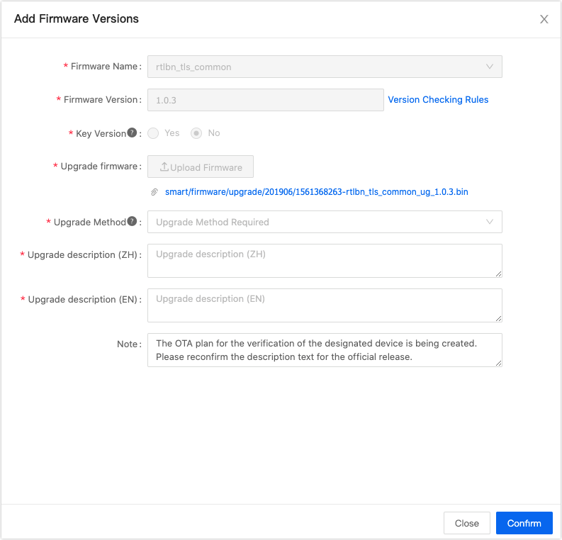 OTA plan