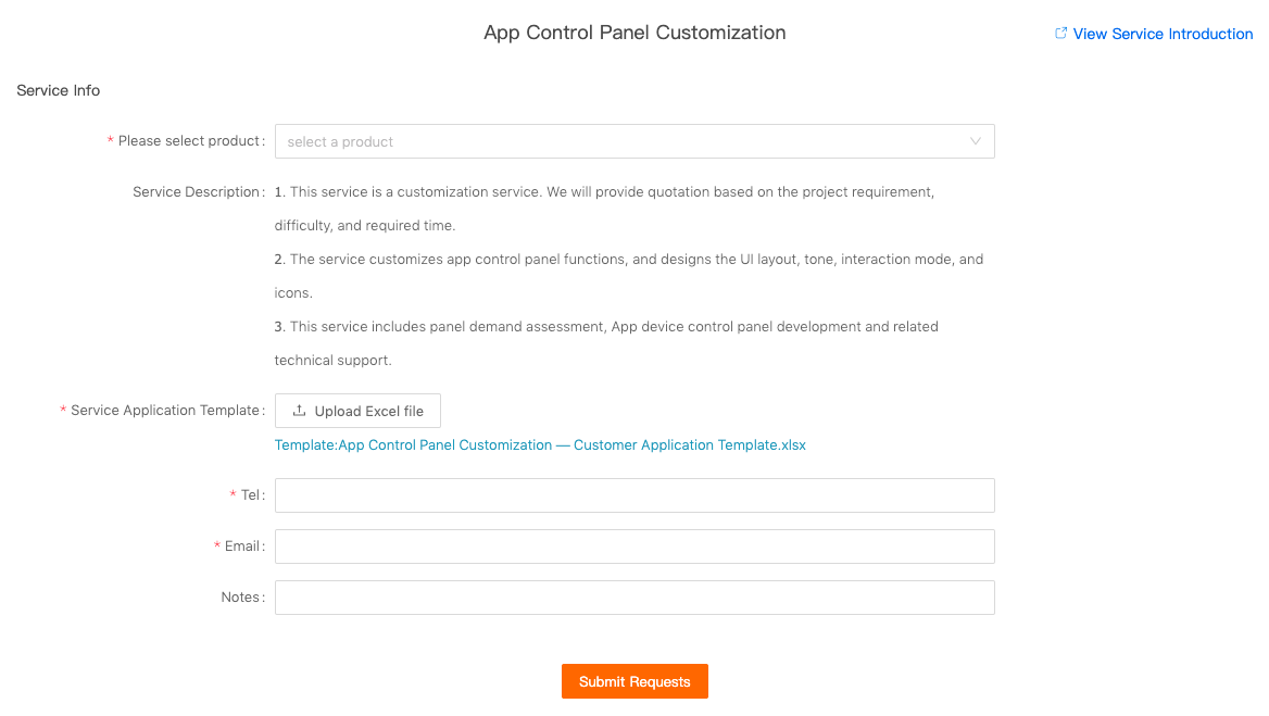 App Control Panel Customization.png