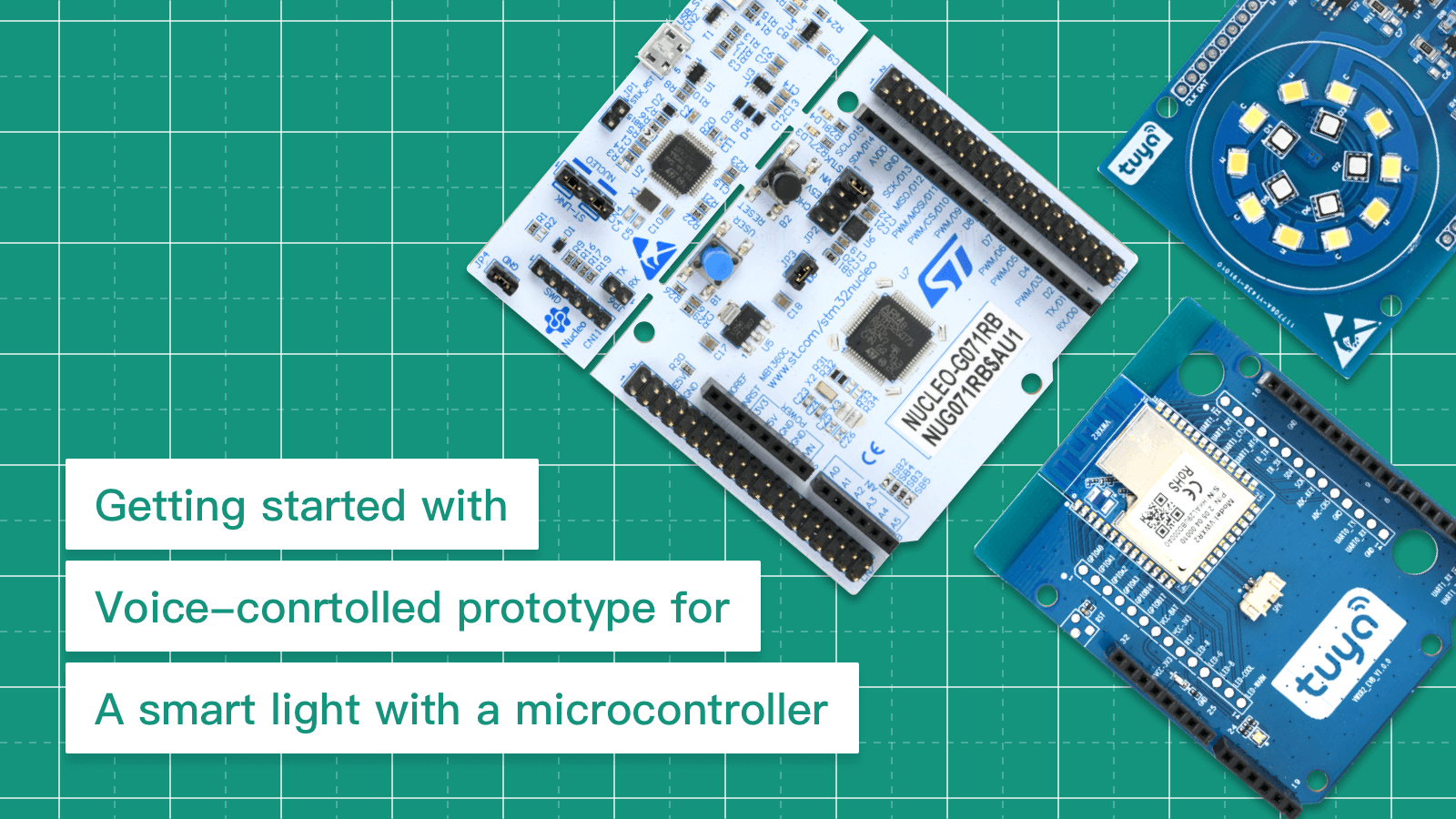 Designing a voice-control product prototype (MCU access)