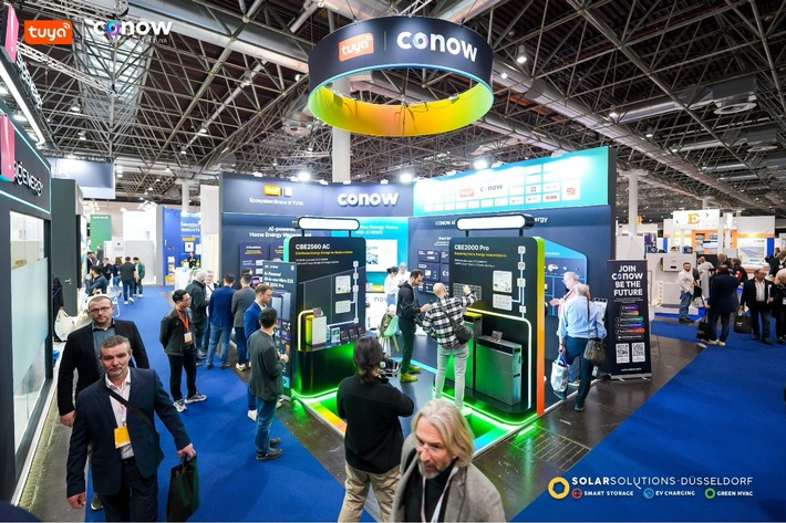 Conow Unveiled its AI Energy Solutions at SolarSolutions Düsseldorf 2025