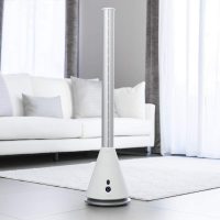 Tower Fan With Remote Control, With 9-Speed Wind Speed Adjustment Air Purifier Fan Uv Lamp Electric Cooling Fan