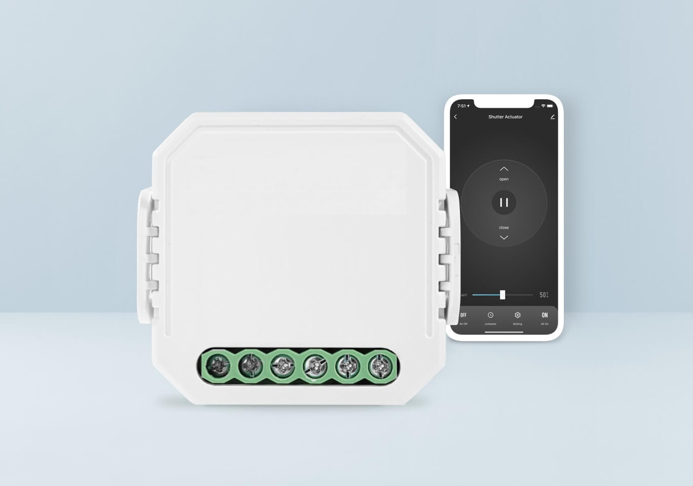 wifi_ble窗帘通断器