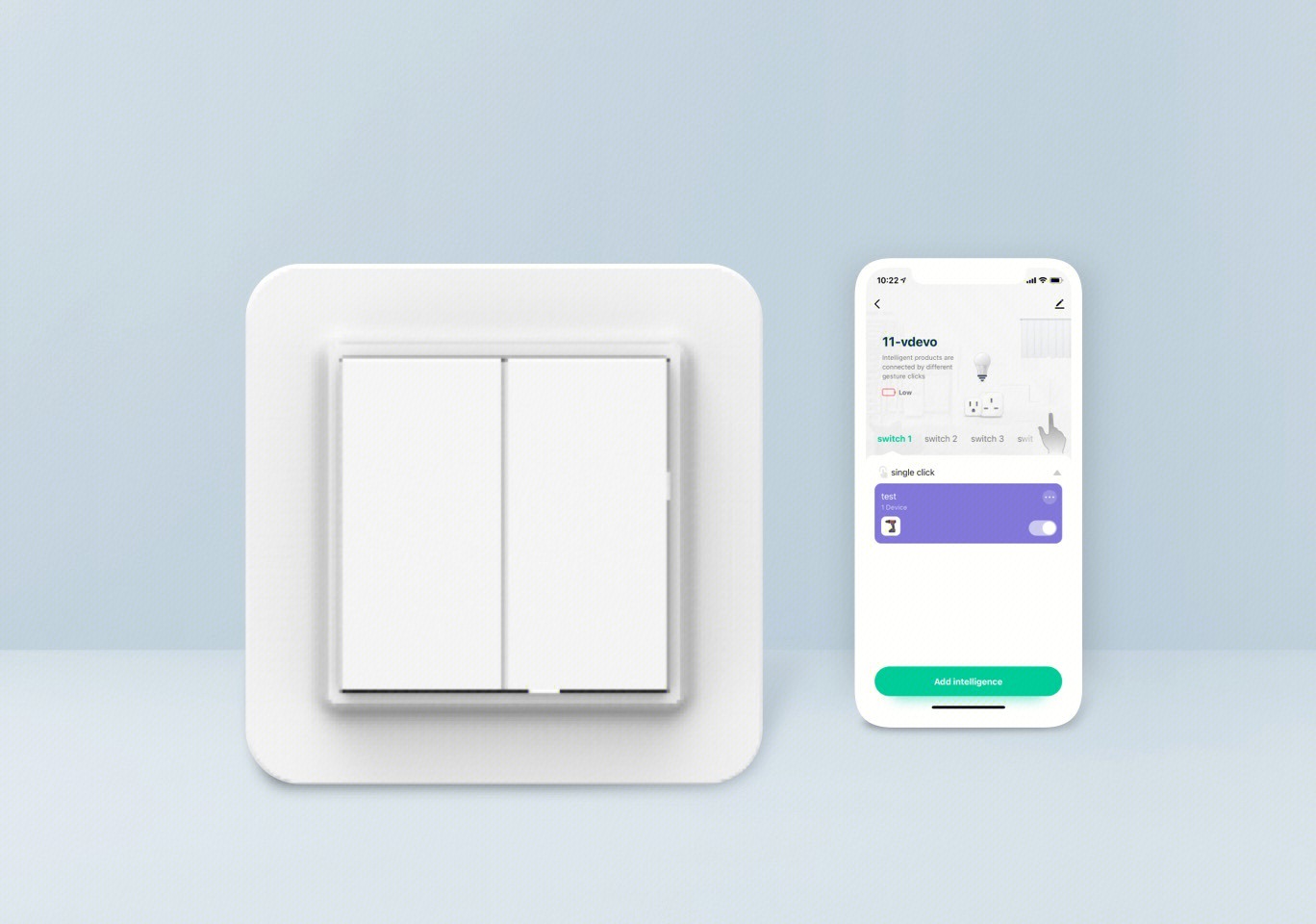 The batteryless wireless light switch makes life simple