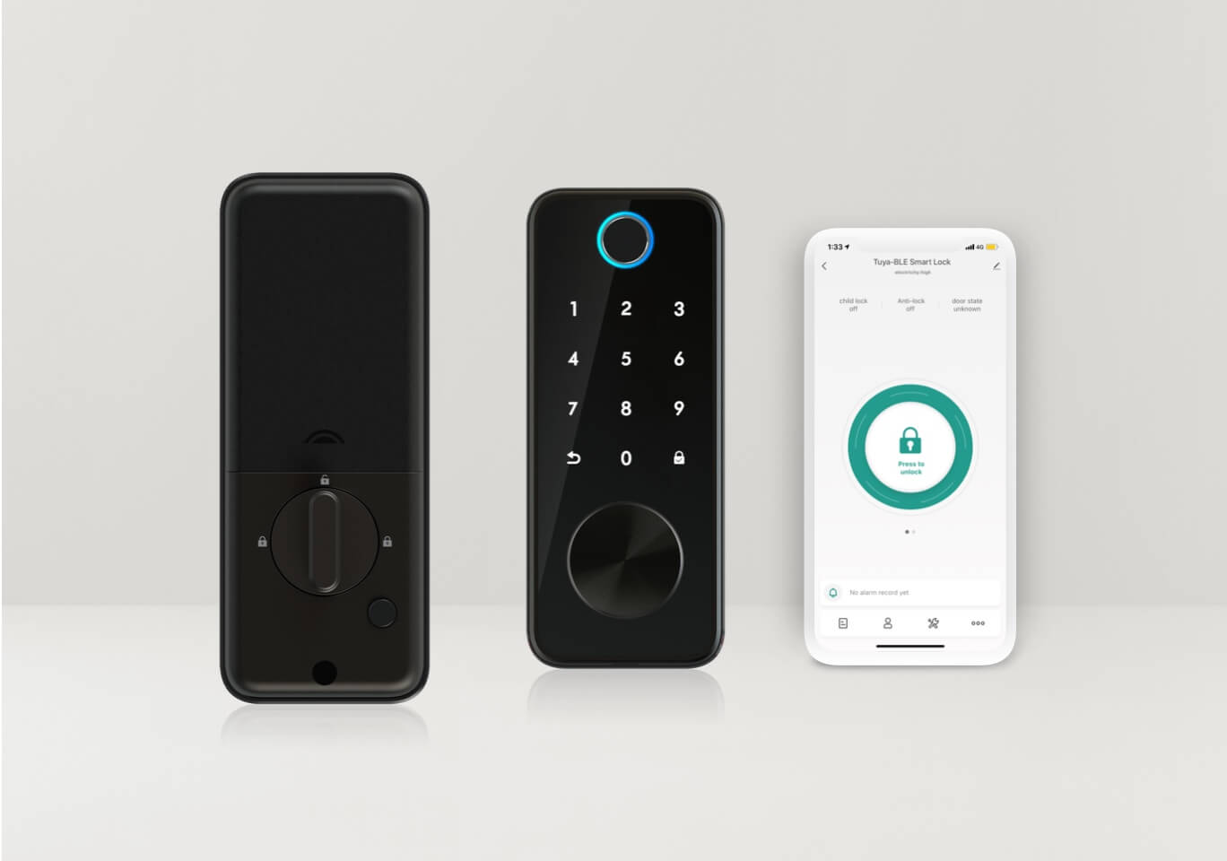 Tuya smart lock gateway with Bluetooth and Wifi