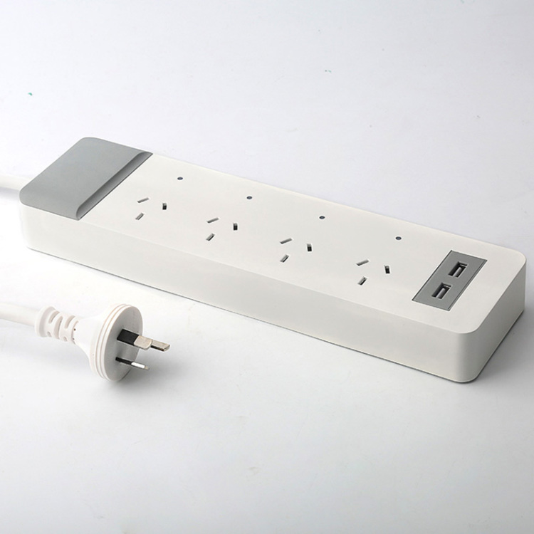 AU Type Smart Power Strip With USB Ports