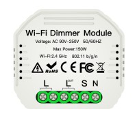 Hidden Wi-Fi Smart Dimmer Switch Module