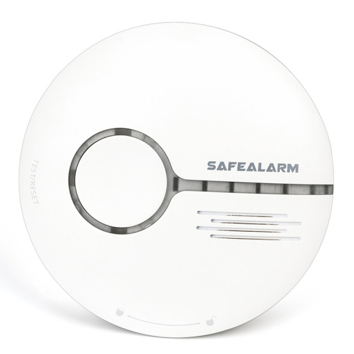 Tuya Battery Backup Wi-Fi Smoke Detector with Mobile Remote Monitoring