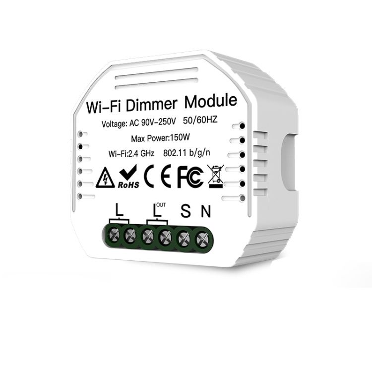 App Control Dimmer Switch Module 90-250V Work With Reset Switch