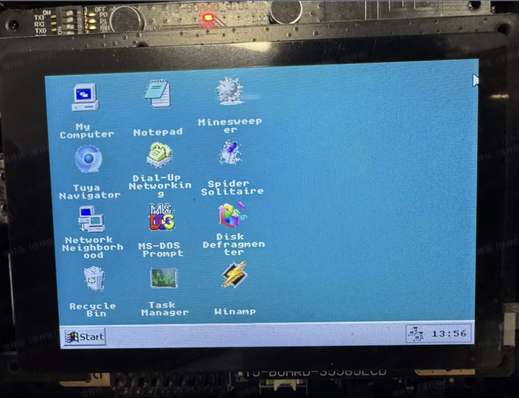 仿Win95操作系统的T5开发板Demo