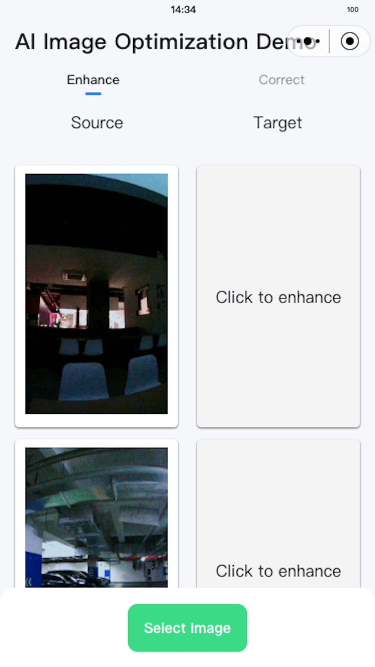 AI Image Enhancement